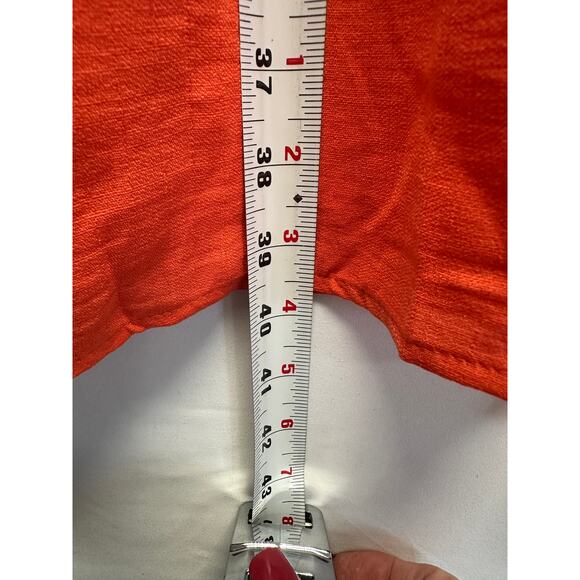 Chicsoul Oversized Bright Orange Babydoll Flowy Dress Size 2XL Feminine NWOT - Picture 5 of 8